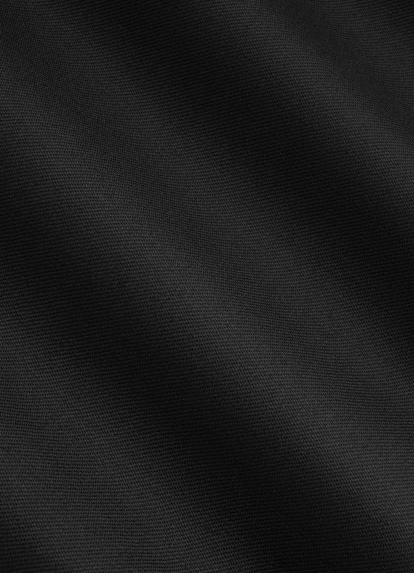 SUITSUPPLY All Season Pure Wool by Reda, Italy Black Perennial Tailored Fit Havana Suit
