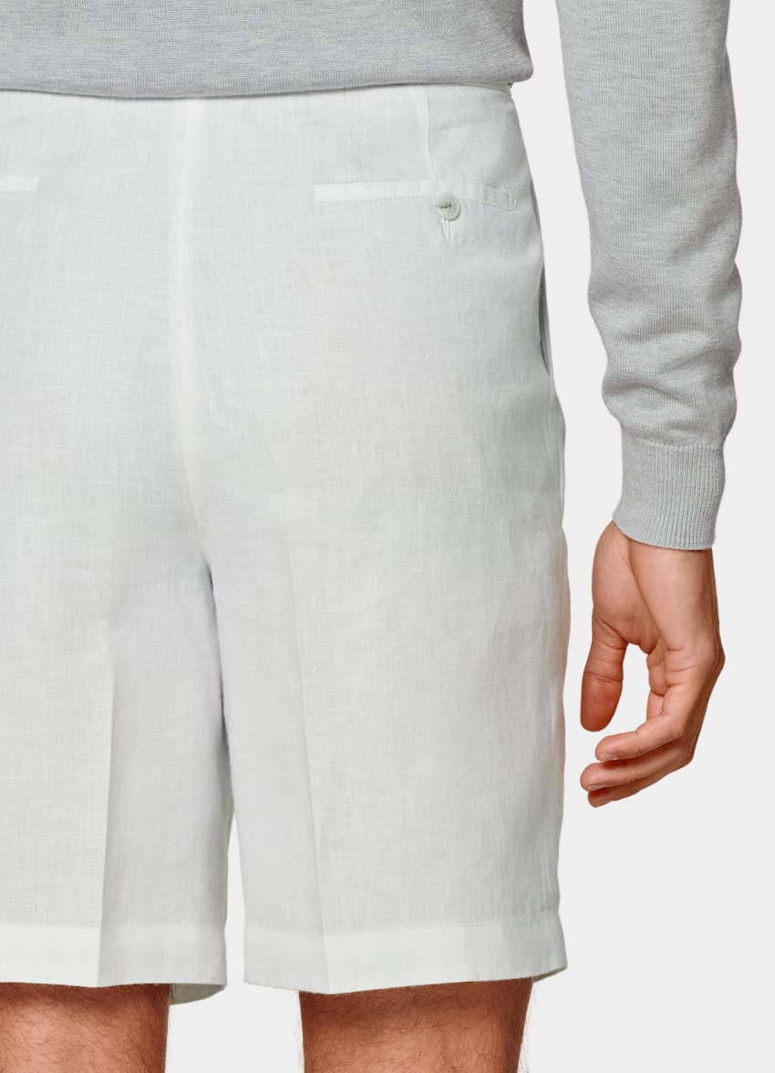 SUITSUPPLY Rent linne från Baird McNutt, Storbritannien Ledigt vitt set