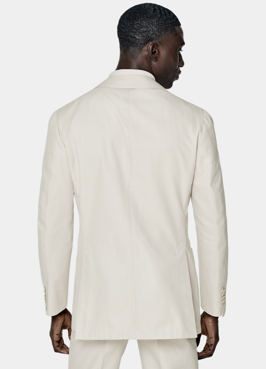 SUITSUPPLY Puro algodón de E.Thomas, Italia  Sand Tailored Fit Havana Suit