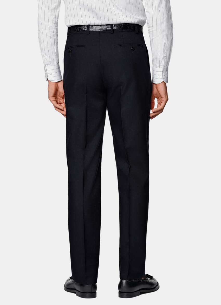 SUITSUPPLY All season Lana 4-ply no stiro - Rogna, Italia Abito Havana blu navy tailored fit
