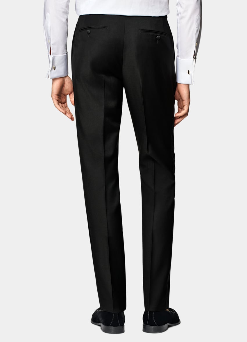 Black Three-Piece Lazio Tuxedo in Pure S110's Wool | SUITSUPPLY US
