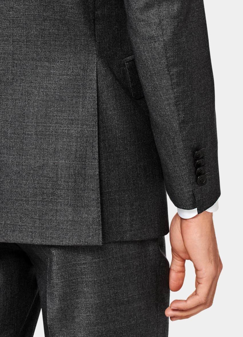 Dark Grey Lazio Suit in Pure S110's Wool | SUITSUPPLY US