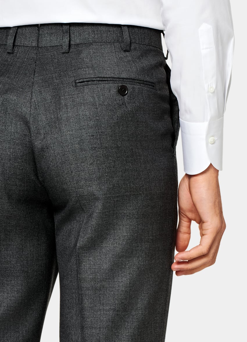 Dark Grey Lazio Suit in Pure S110's Wool | SUITSUPPLY US