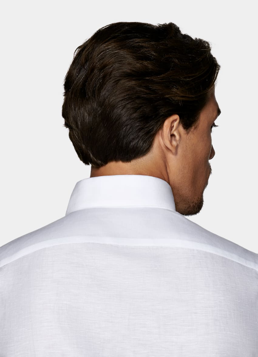 White Twill Extra Slim Fit Shirt 