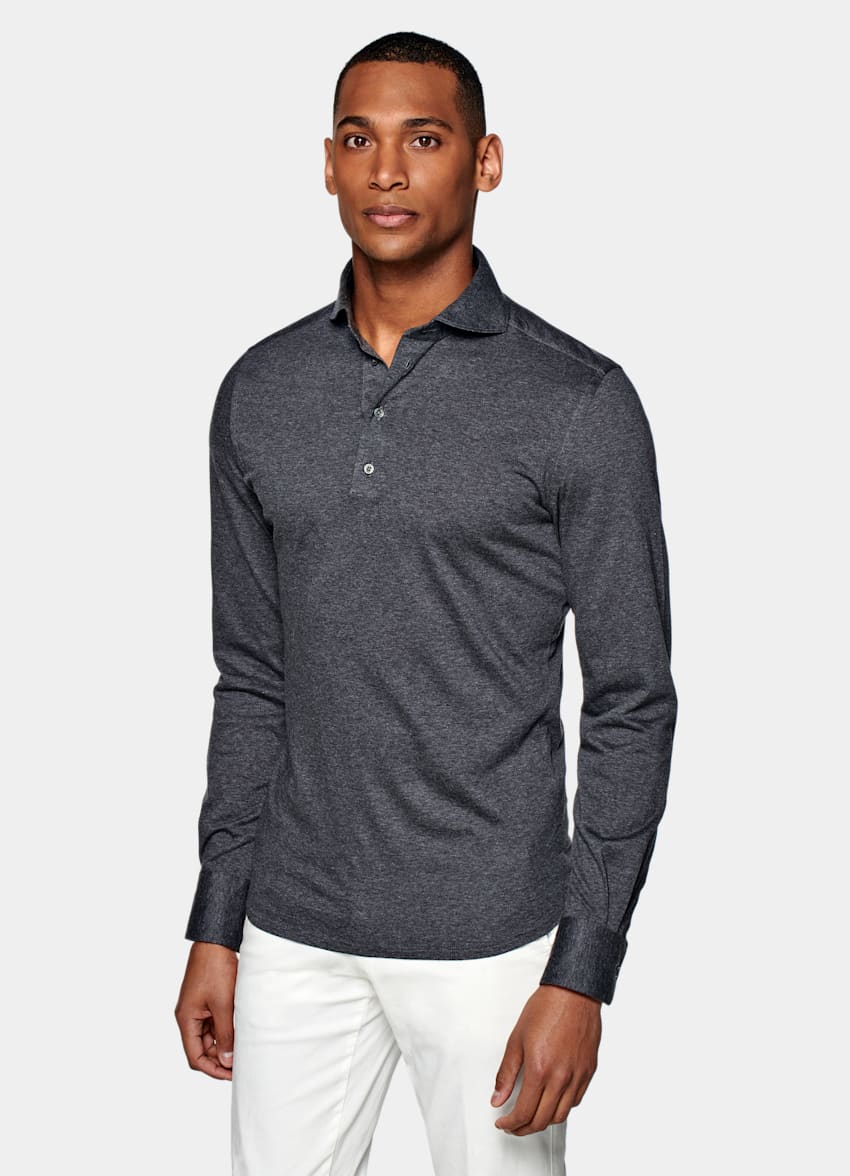 extra slim fit polo shirts