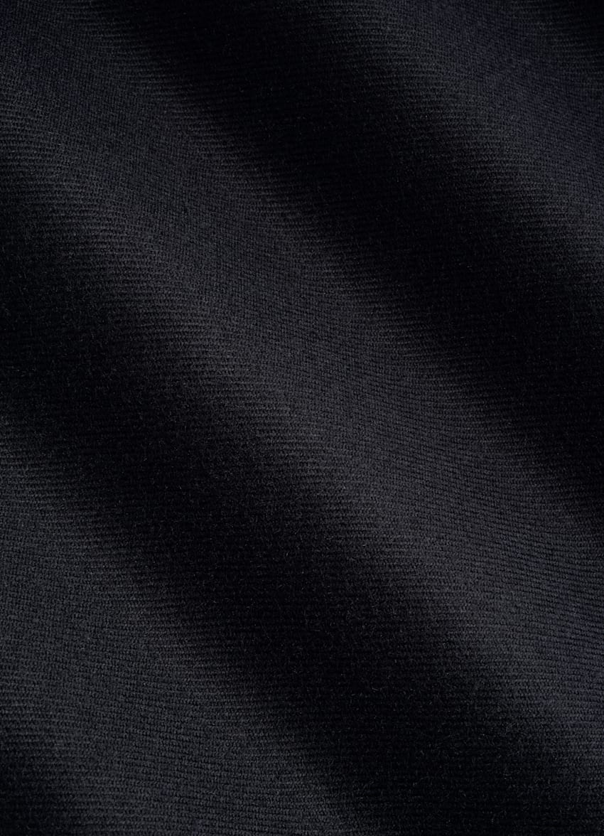 SUITSUPPLY Flanella di cotone egiziano - Beste, Italia Camicia navy vestibilità slim