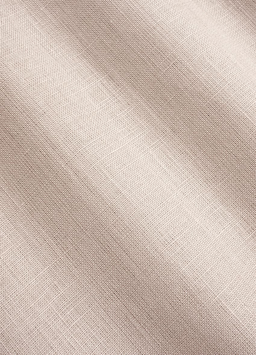 SUITSUPPLY Pure Linen by Baird McNutt, United Kingdom Taupe Relaxed Fit Shirt
