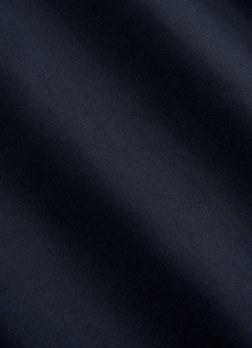 SUITSUPPLY Lyocell by Testa 1919 Srl, Italy Navy Lyocell Shirt