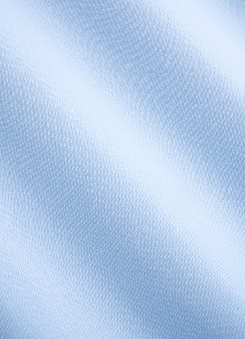 SUITSUPPLY Pur coton - Sidogras, Espagne Chemise en coton bleu clair