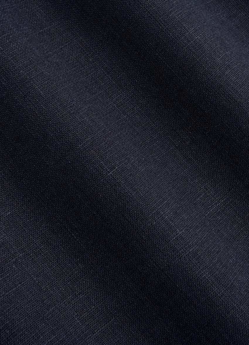 SUITSUPPLY Pure Linen by Baird McNutt, United Kingdom Navy Linen Overshirt