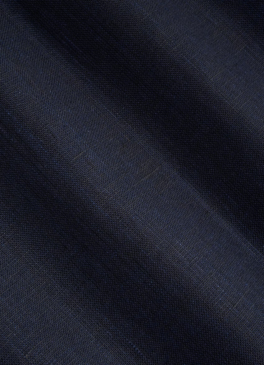 SUITSUPPLY Pure Linen - Baird McNutt, Royaume-Uni Navy Linen Shirt