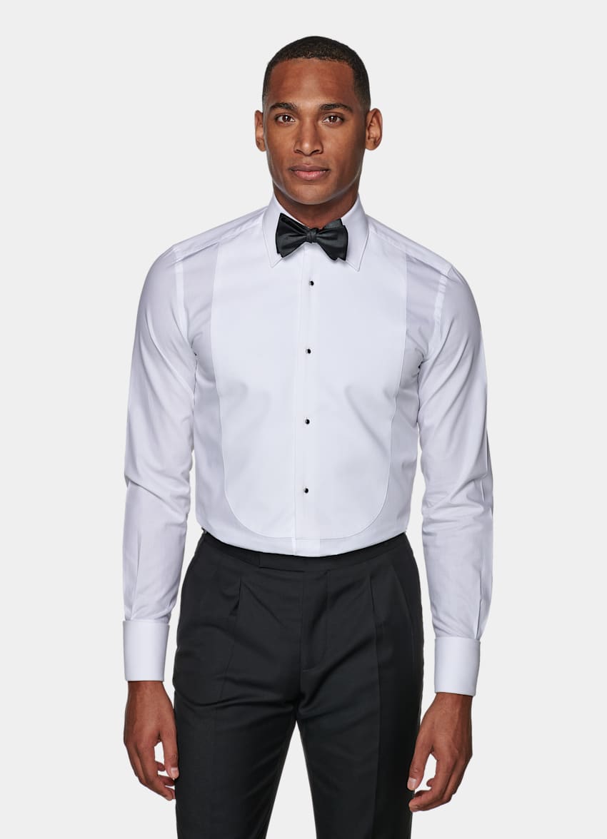 white tuxedo shirt mens