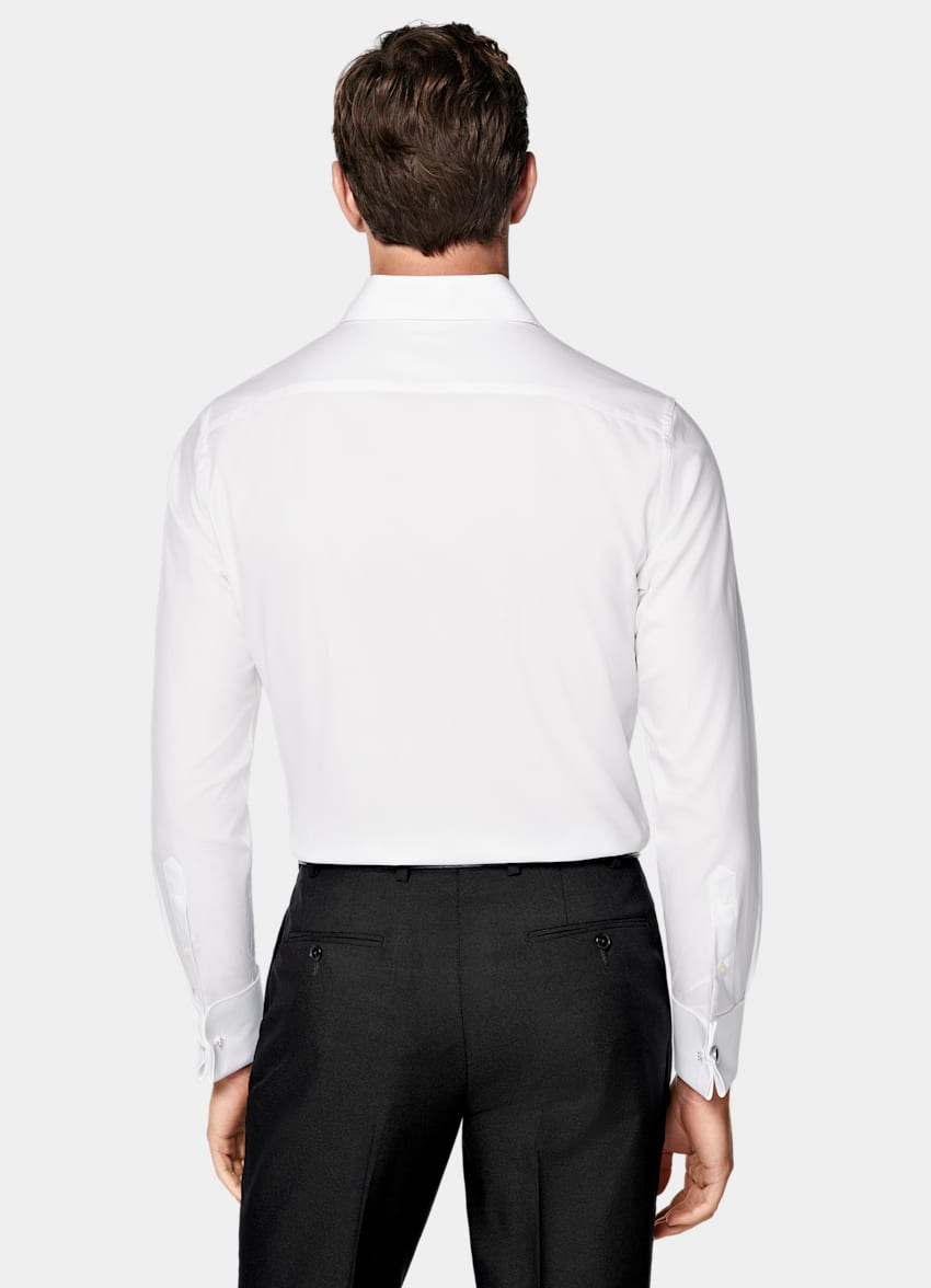 Overhemd dubbele manchet suitsupply clearance