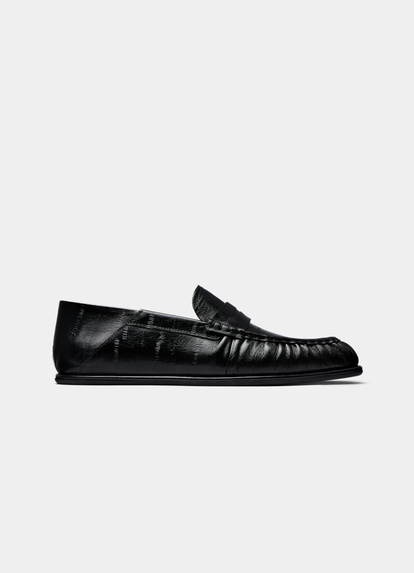 SUITSUPPLY Leather Black Loafer