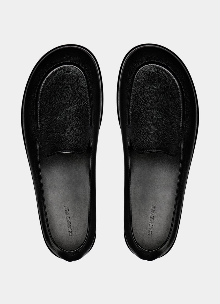 SUITSUPPLY Leather Black Loafer