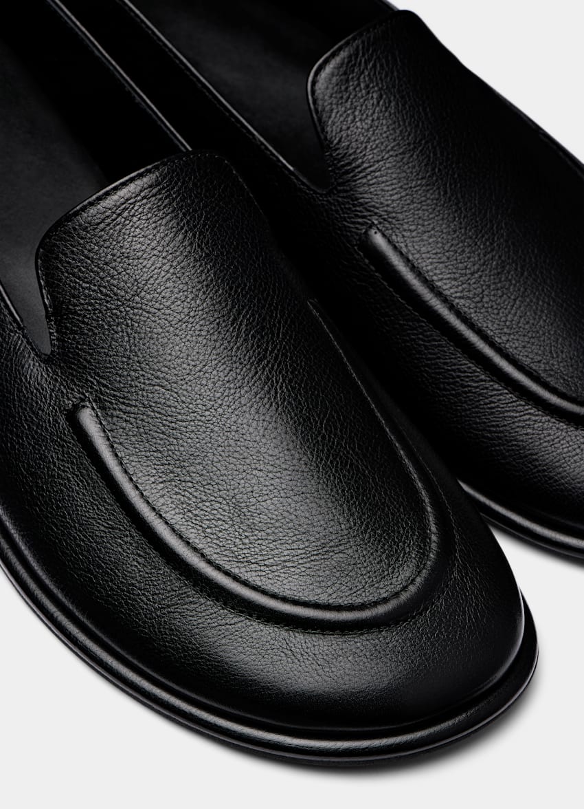 SUITSUPPLY Leather Black Loafer