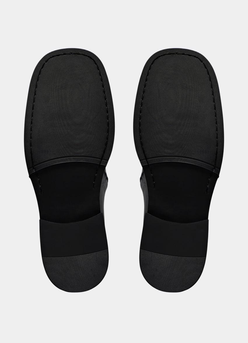 SUITSUPPLY Leather Black Boot
