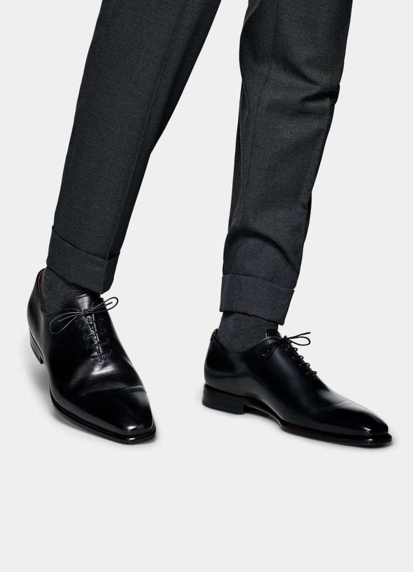 Black Wholecut Wholecut Oxford | Calf 