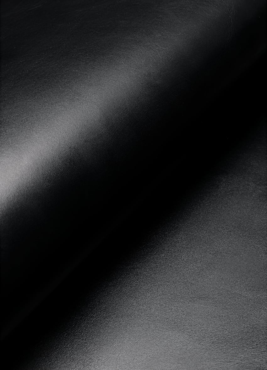 SUITSUPPLY 意大利牛皮 黑色双孟克皮鞋