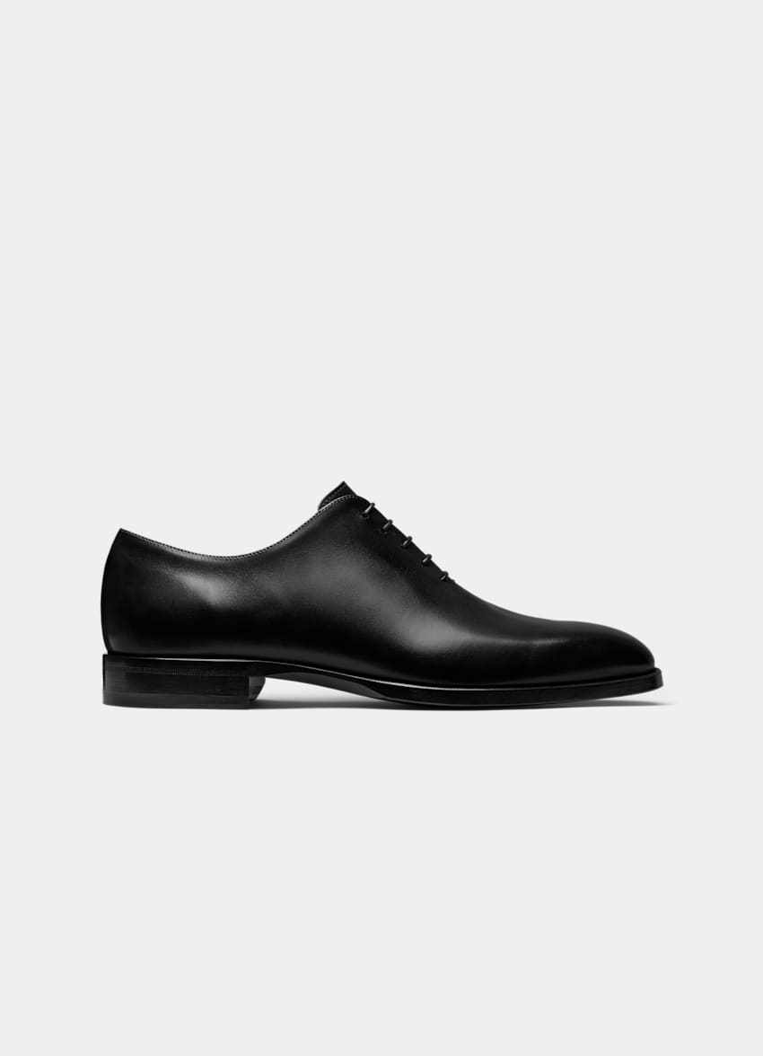 SUITSUPPLY Italienisches Kalbsleder Oxford schwarz