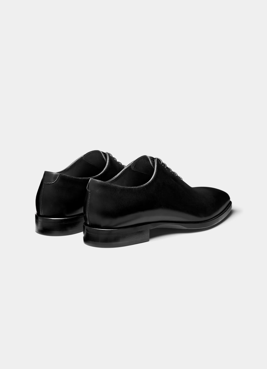 SUITSUPPLY Italian Calf Leather Black Oxford