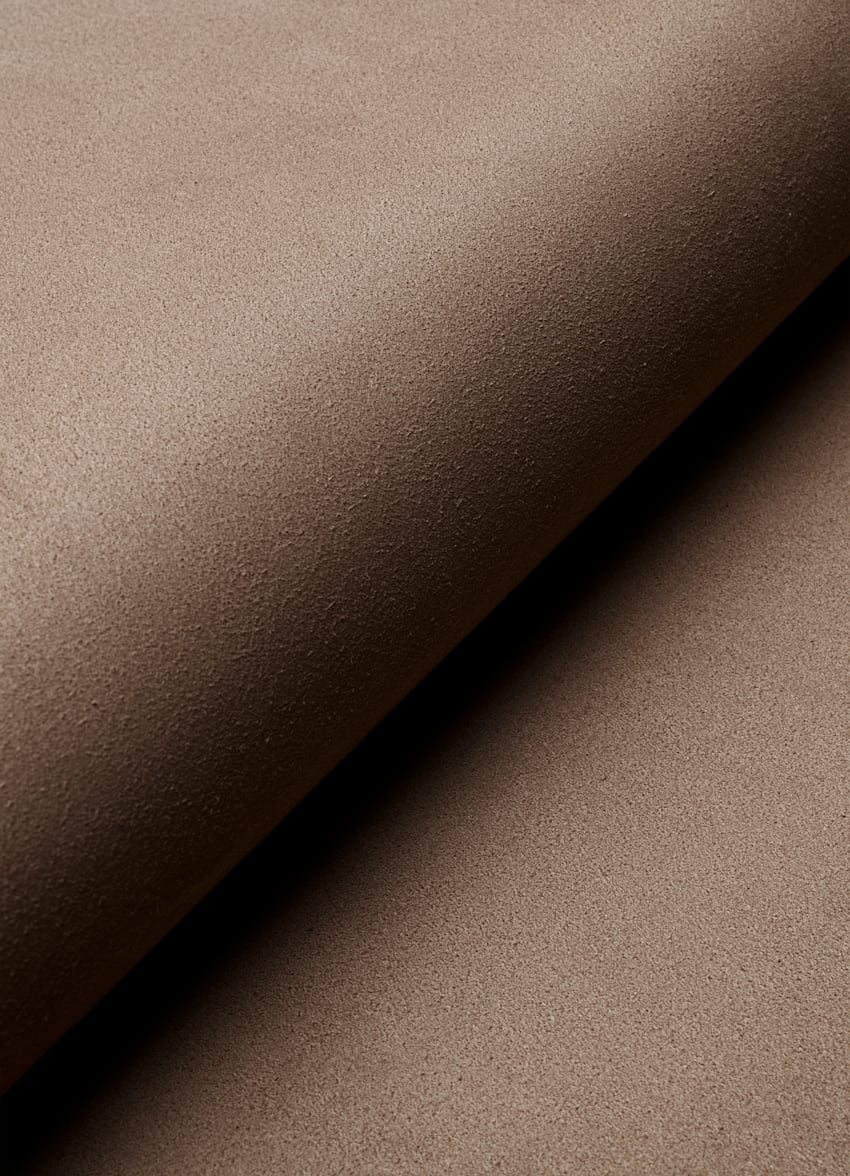 SUITSUPPLY Italian Calf Suede Sand Slip-On