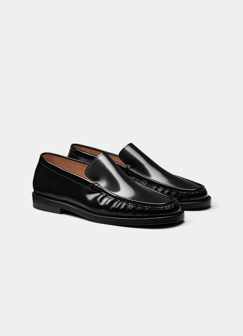 SUITSUPPLY Piel de becerro Mocasines negros