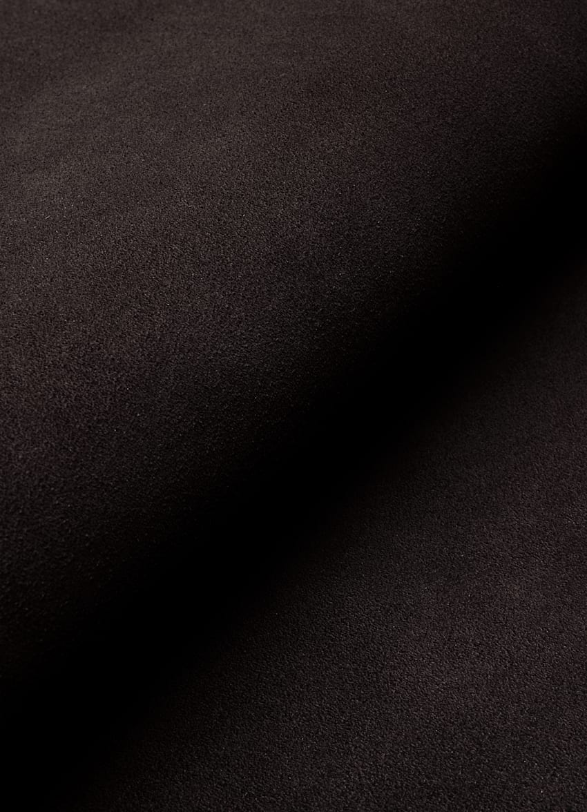 SUITSUPPLY Italienisches gekörntes Kalbsleder Loafer dunkelbraun