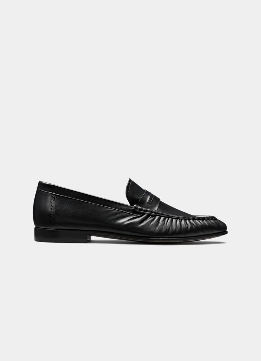SUITSUPPLY Leather Black Loafer