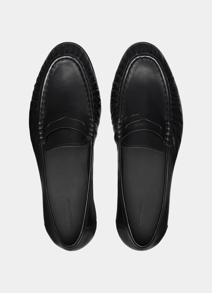 SUITSUPPLY Leather Black Loafer