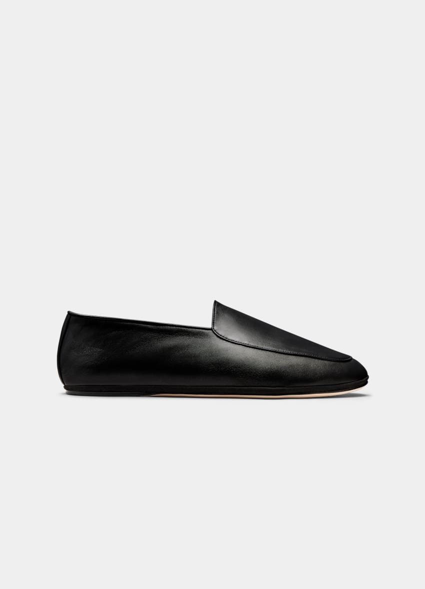 SUITSUPPLY Italienskt kalvskinn Svart Loafer