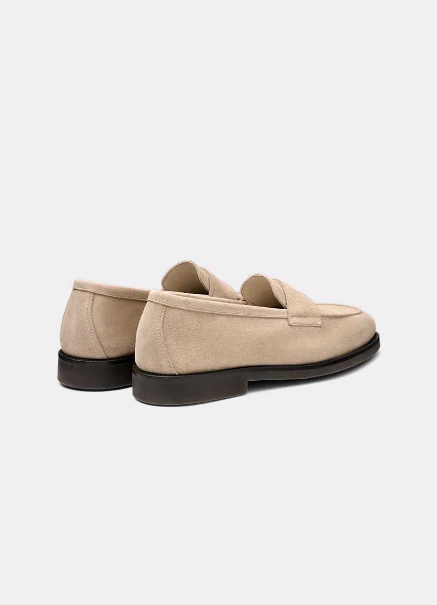 Pennyloafer Sandfarben