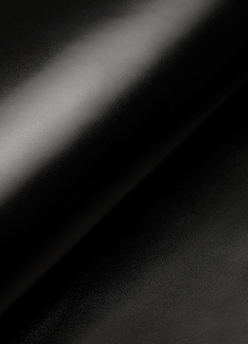 SUITSUPPLY Leather Black Slipper