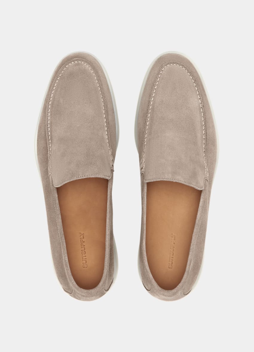 SUITSUPPLY Suede Sand Slip-On