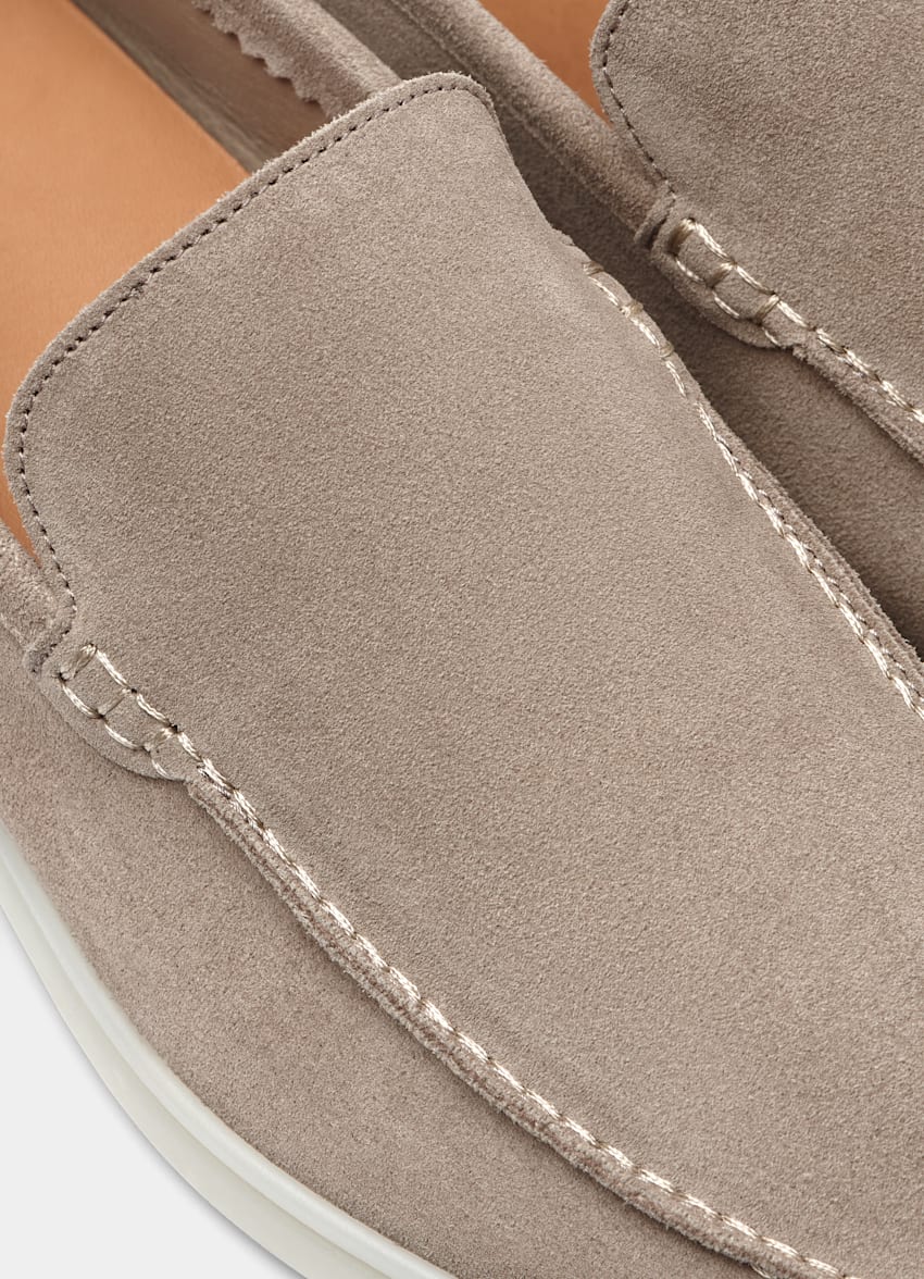 SUITSUPPLY Suede Sand Slip-On