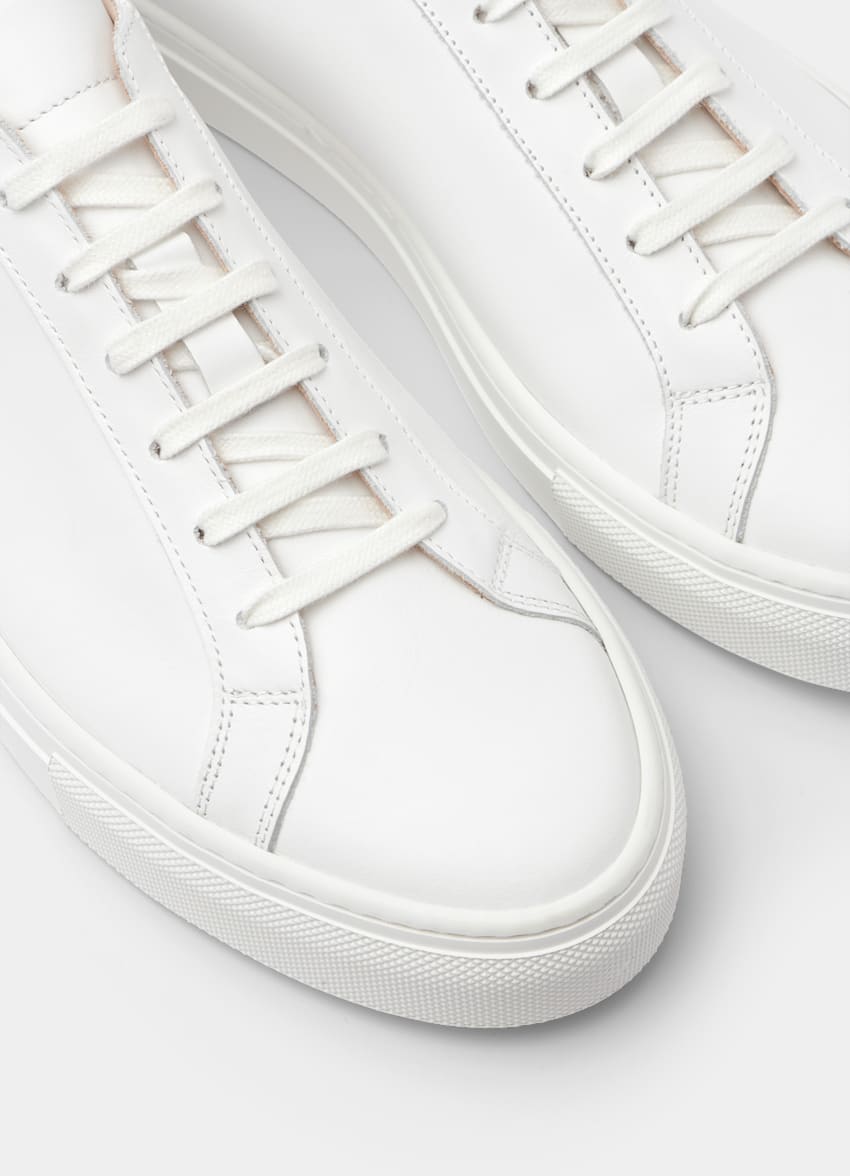 SUITSUPPLY Calf Leather White Sneaker