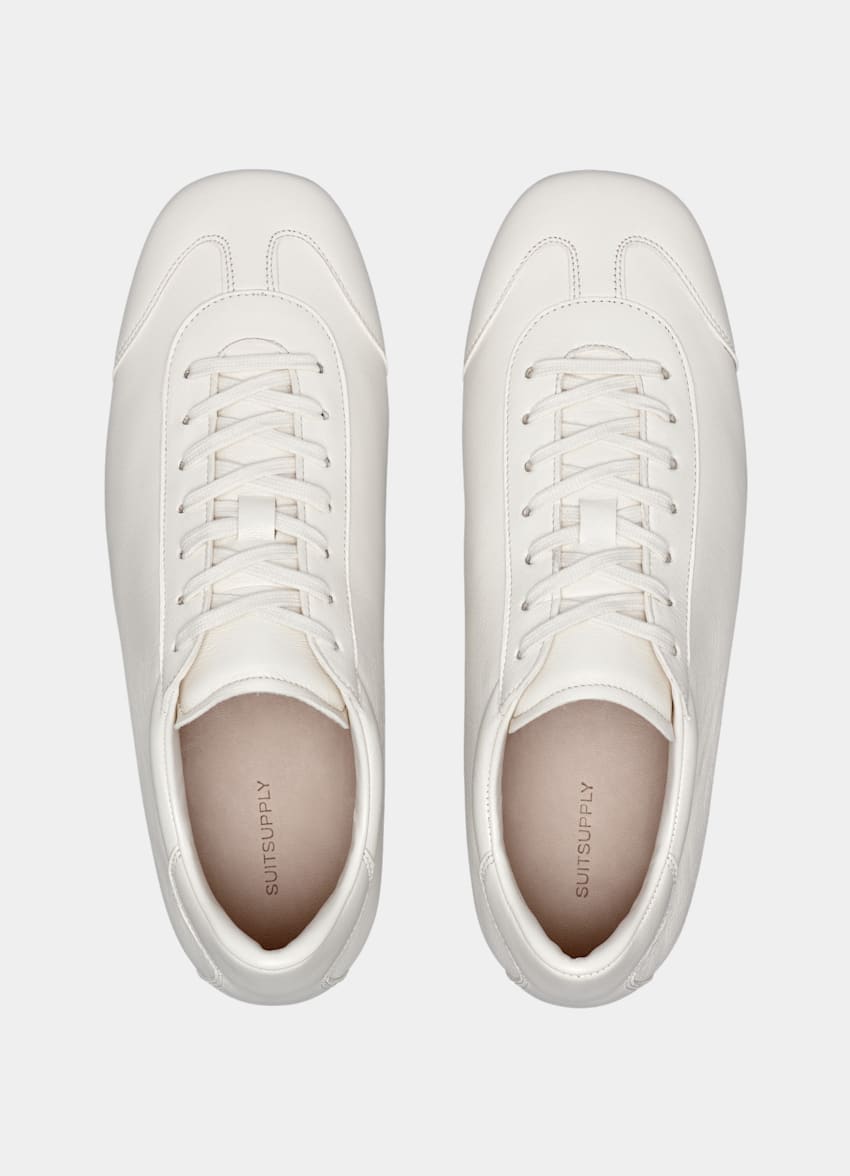 SUITSUPPLY Leder Sneaker weiß