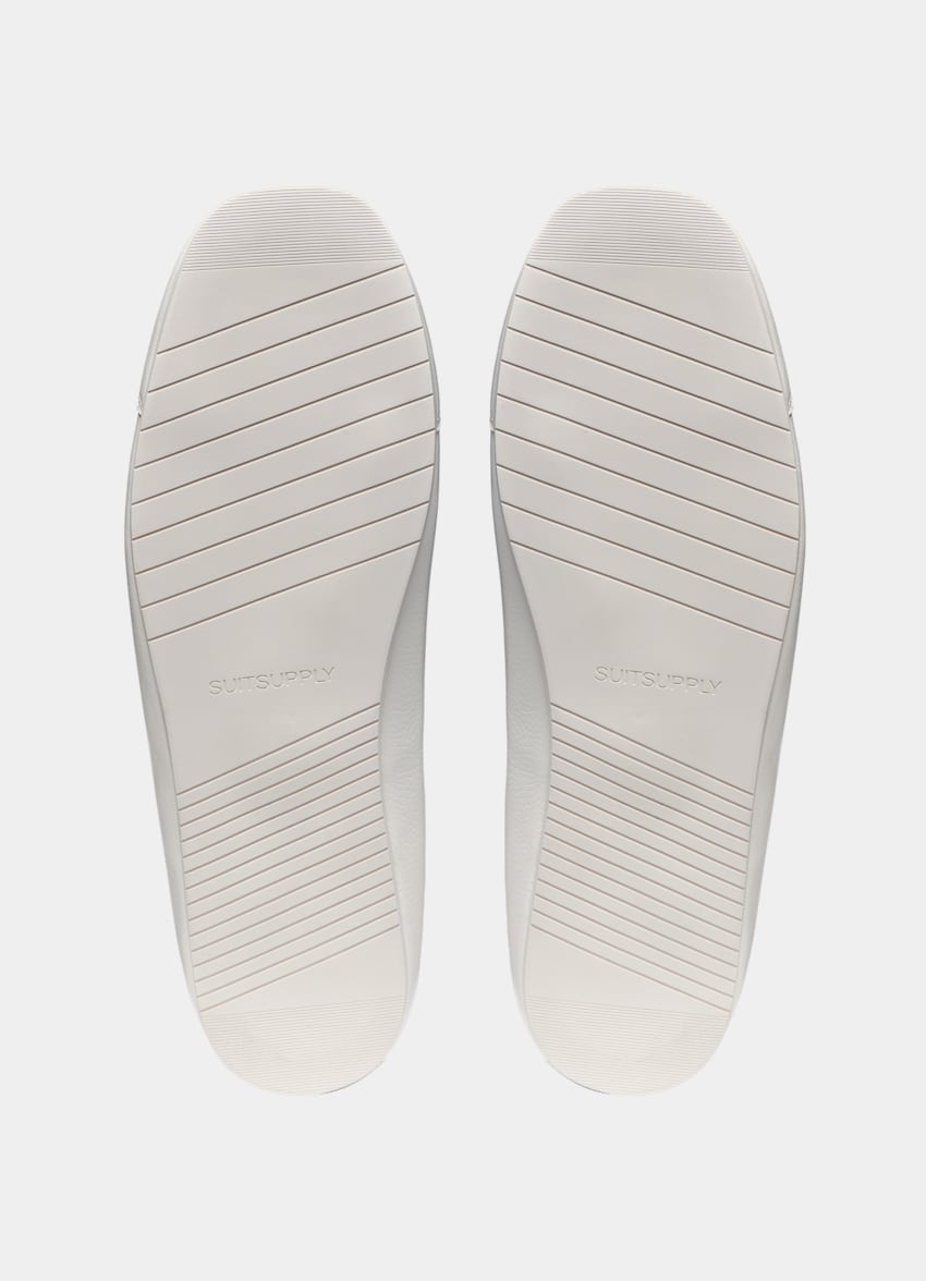 SUITSUPPLY Leder Sneaker weiß
