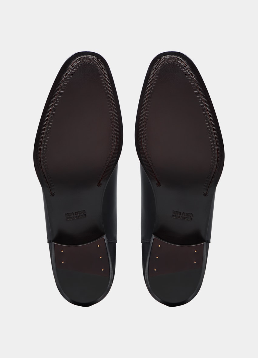 SUITSUPPLY Cuir de veau italien Bottines noires