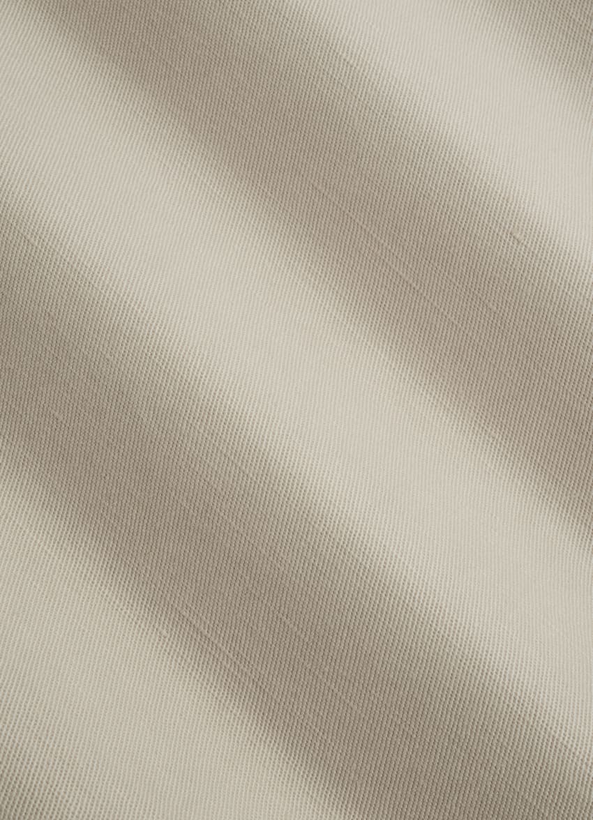 SUITSUPPLY Cotton Linen by Di Sondrio, Italy Sand Pleated Aveiro Shorts
