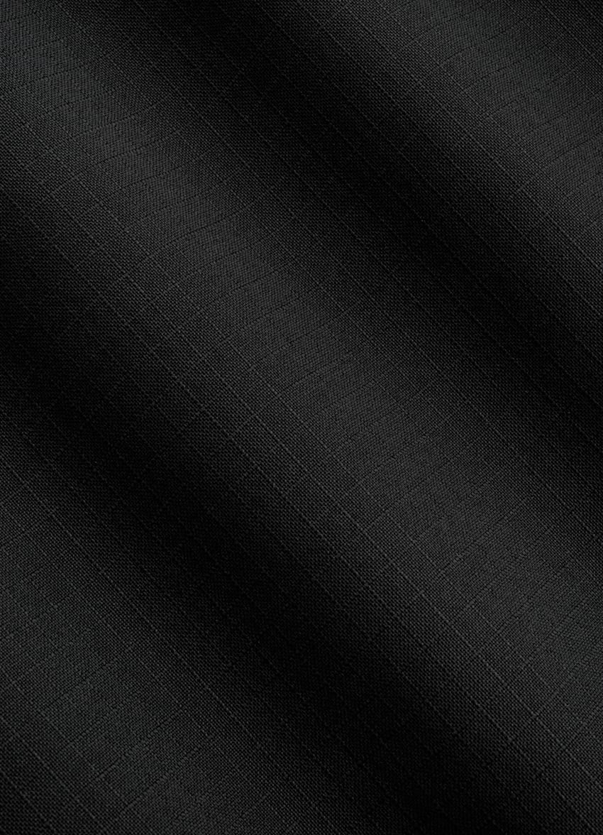 SUITSUPPLY Pure Wool by Togna, Italy Black Straight Leg Shorts