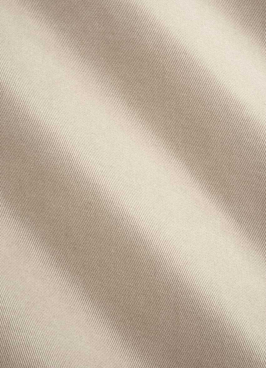 SUITSUPPLY Elastyczna bawełna od Di Sondrio, Włochy Spodenki slim leg szarobrązowe