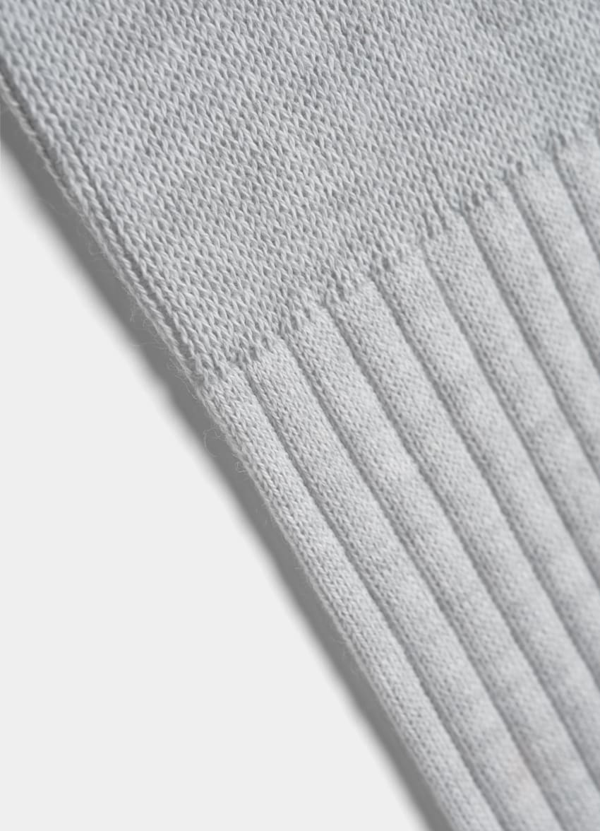 SUITSUPPLY Wool Nylon Grey Regular Socks