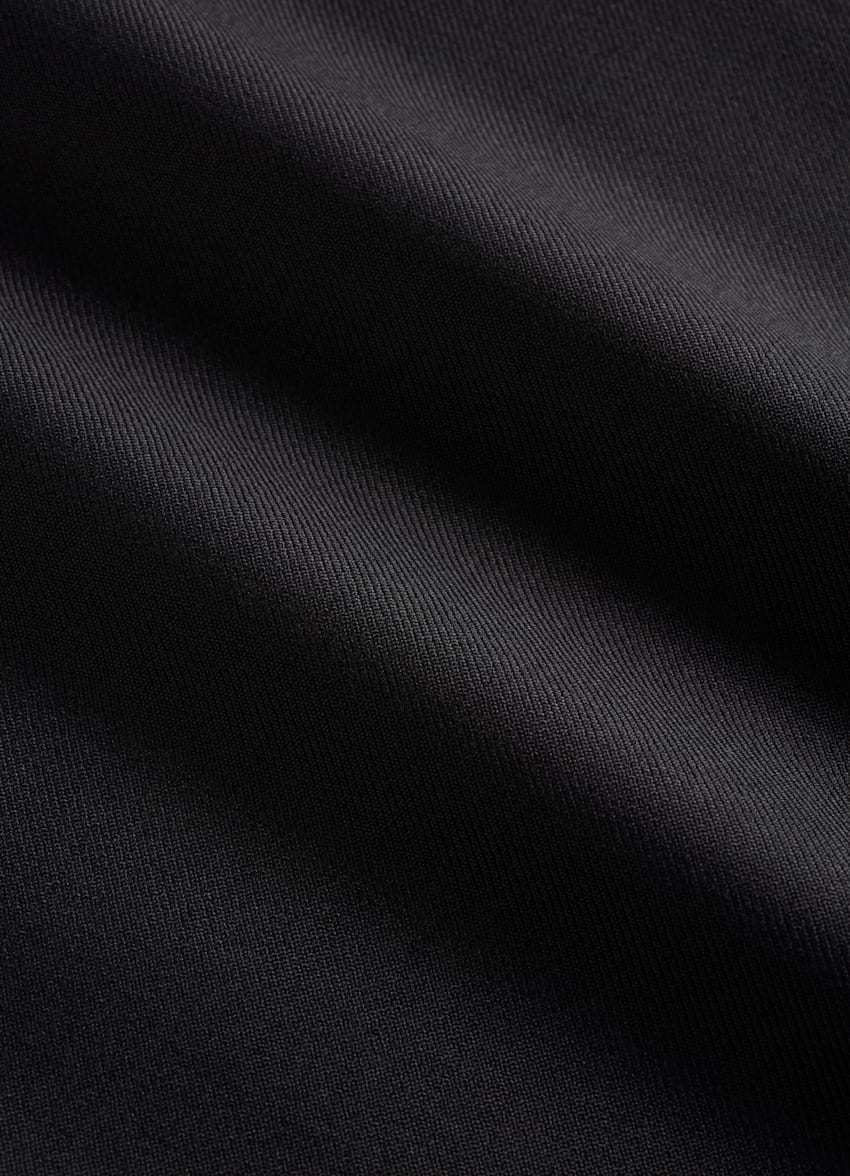 SUITSUPPLY 意大利 Vitale Barberis Canonico 生产的S110 支羊毛面料 Lazio 黑色礼服