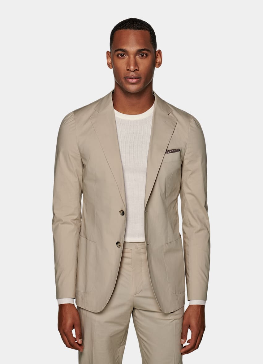 SUITSUPPLY  by Progetto Uno, Italy Light Brown Havana Suit
