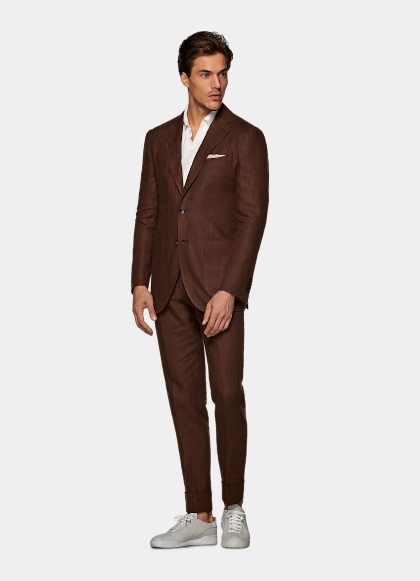 SUITSUPPLY  by Baird McNutt, United Kingdom Dark Brown Lazio Suit