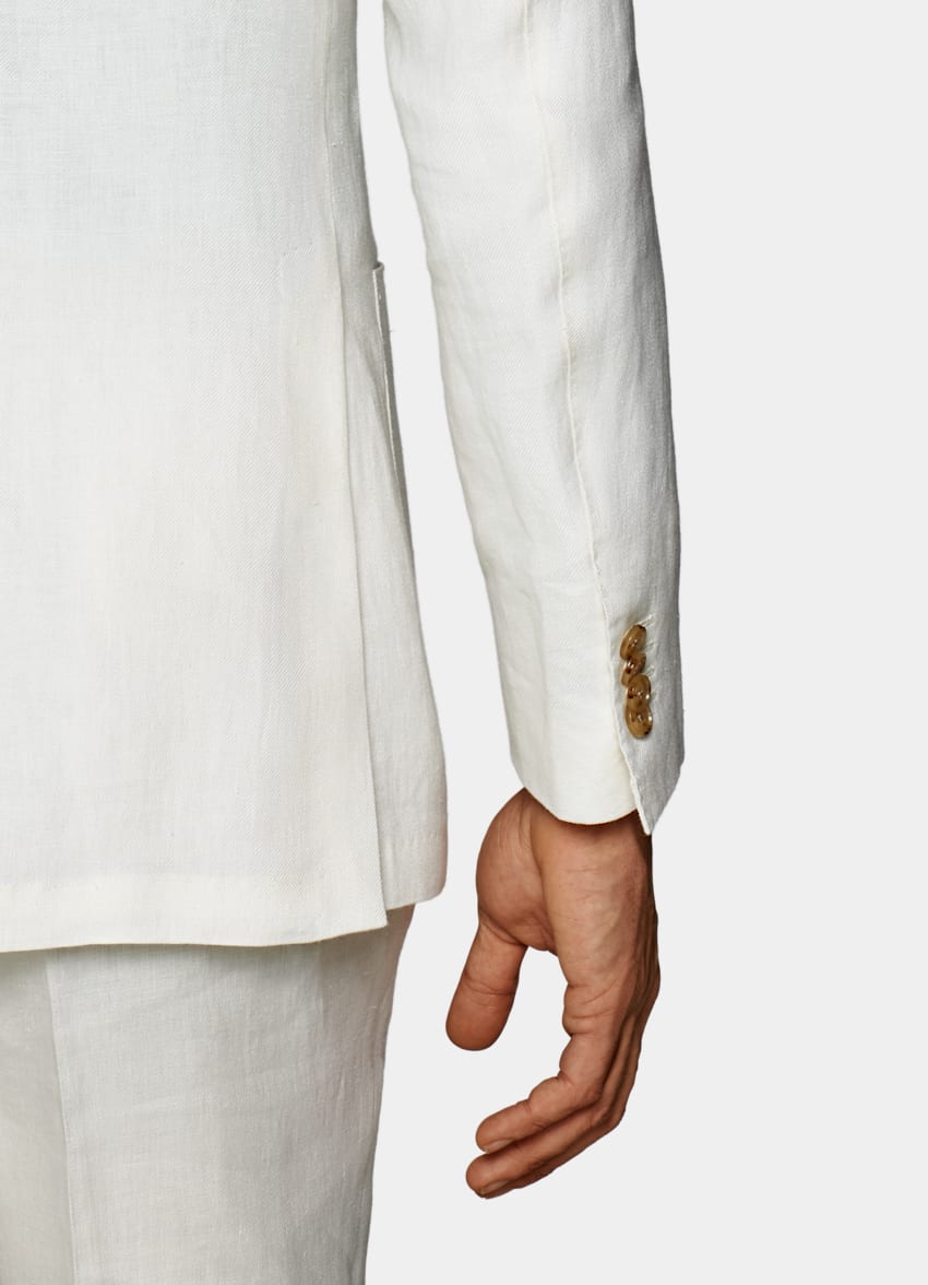 SUITSUPPLY  - Solbiati, Italie Costume Havana blanc cassé