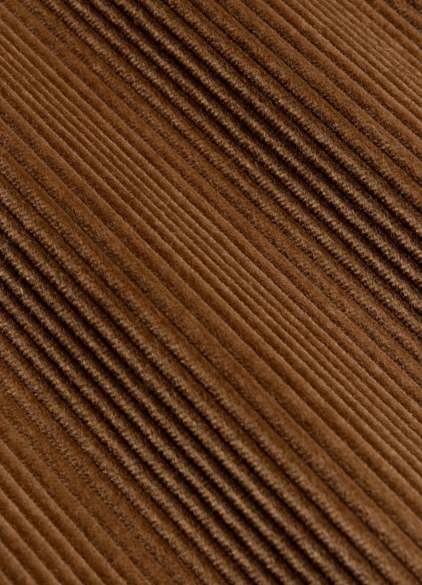 SUITSUPPLY Sztruks: czysta bawełna od Pontoglio, Włochy Garnitur Havana brązowy