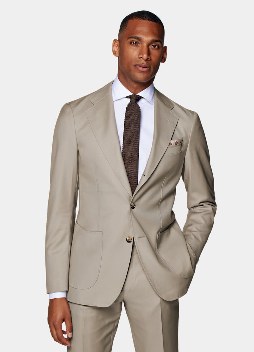 Light Brown Havana Suit in Pure S110's Wool | SUITSUPPLY US