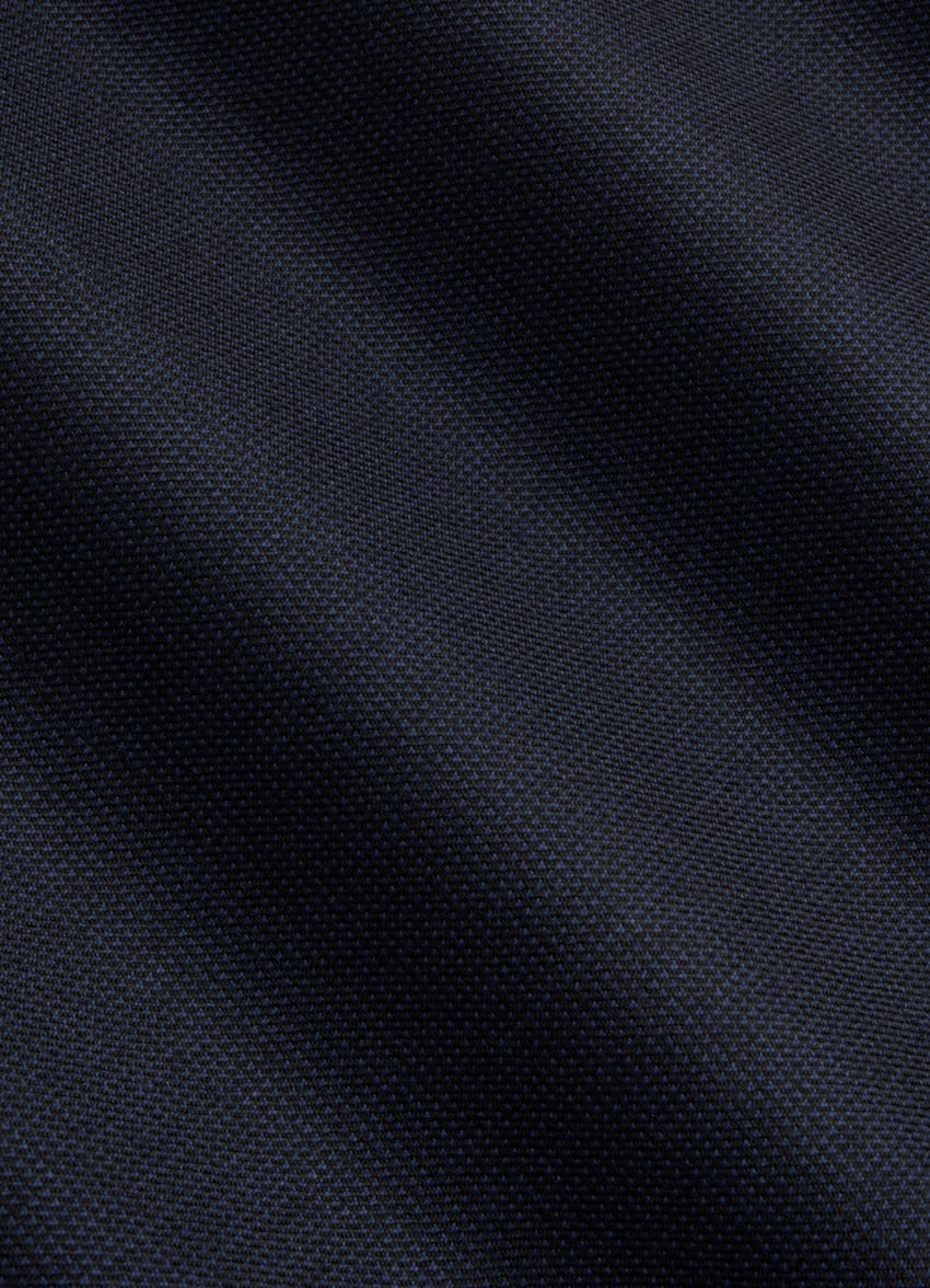 SUITSUPPLY All Season Pure S150's Wool by E.Thomas, Italy Navy Tailored Fit Milano Suit